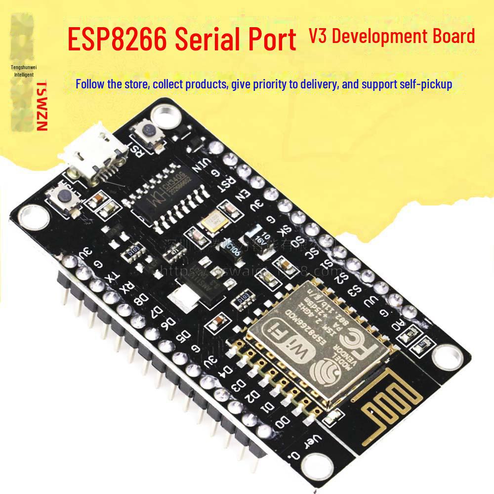 

Модуль розробки ESP8266 NodeMcu Lua WIFI V3 IoT з CH340. CH340 V3 MICRO interface