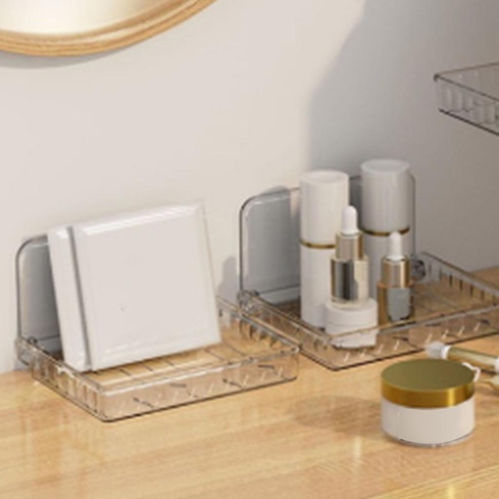 Wall Mounted Folding Shelf Transparent Punch Large Capacity Strong Foldable Floating Wall Shelves for Bathroom
