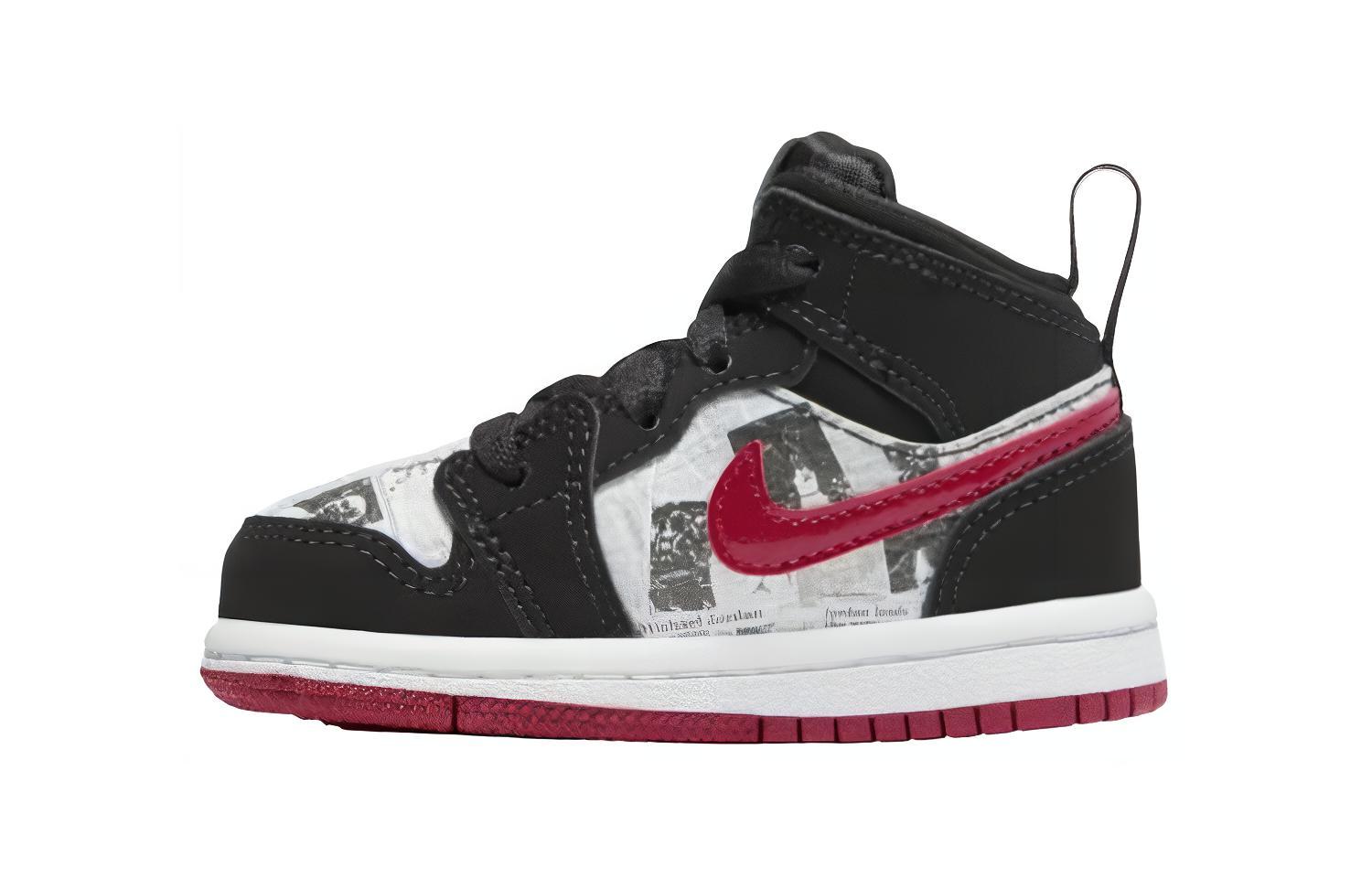 Jordan 1 Mid Newspaper Air Times TD BQ6933-061 26