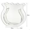 Acrylic Flower Vase Decorative Art Vases Bouquet Holder Contemporary Floral Container Table