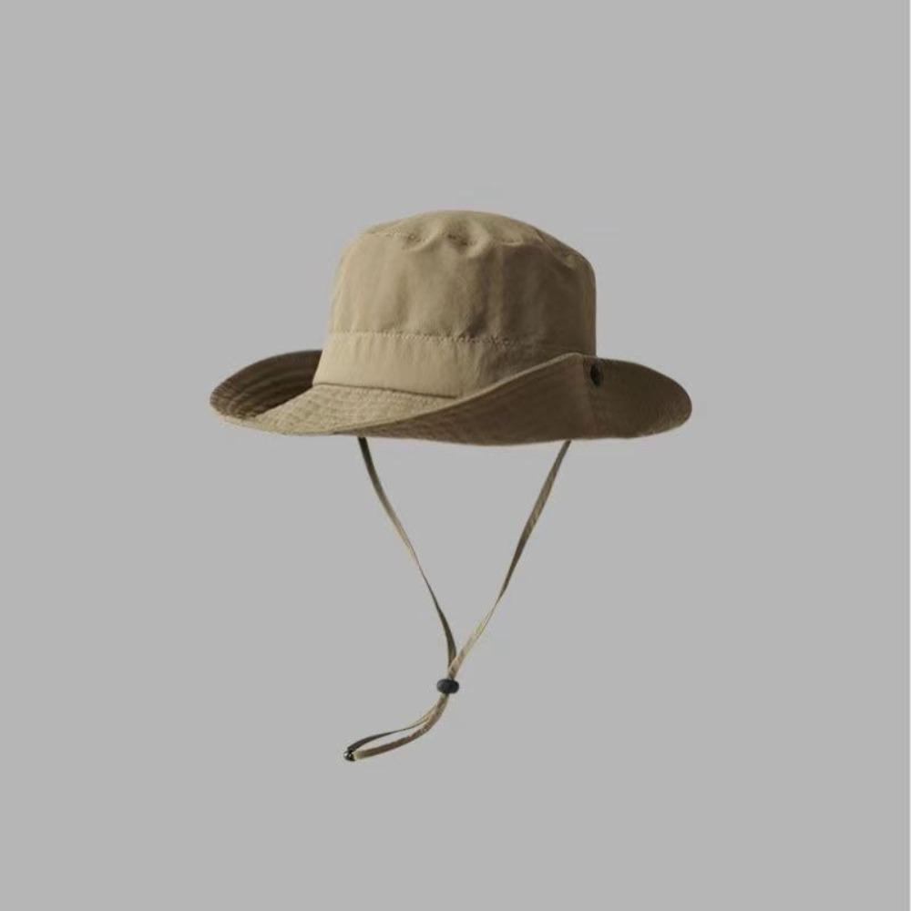 New Anti-Sun Bucket Hat Anti-UV Mesh Sunscreen Hat Adjustable Breathable Fisherman Hat Gift