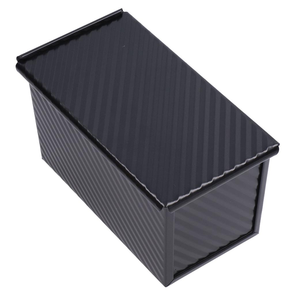 Carbon Steel Baking Loaf Pan Prevent Stick Easy Demoulding Bread Toast Mould with Lid for Baking