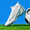 Men'S Soccer Shoes High Ankle Outdoor Sports Shoes Non-Slip Ultralight Indoor Football Boots High Quality Futsal Sneakers