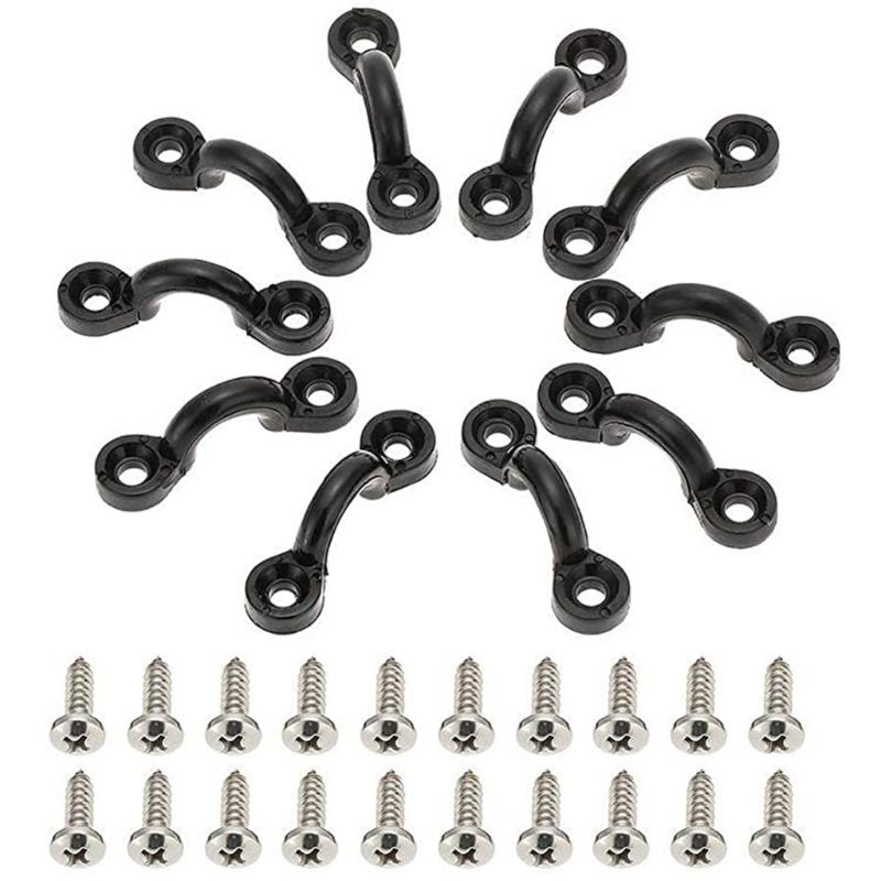 Corrosion Resistant Marine Fasteners For Elastics Cord Riggings On Kayaks Boats And Watercrafts Accessories