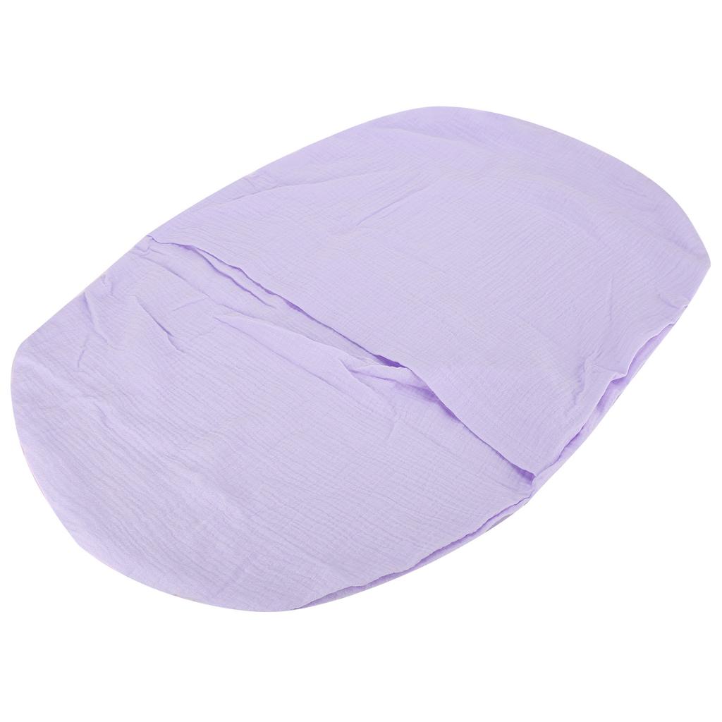 Newborn Lounger Cover Breathable Travel Portable Infant Lounger Removable SlipcoverLight Purple