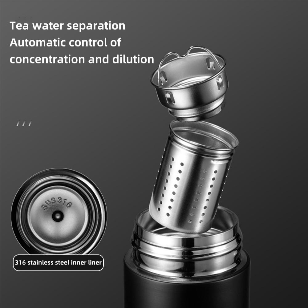 500ML Thermos Bottle With Temperature Display 316 Stainless Steel Thermal Cup Car Insulated Flask Tumbler Thermos For Water Tea