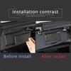 Carbon Fiber Interior Cosmetic Mirror Cover Sticker For Mazda MX-5 Miata 16-23
