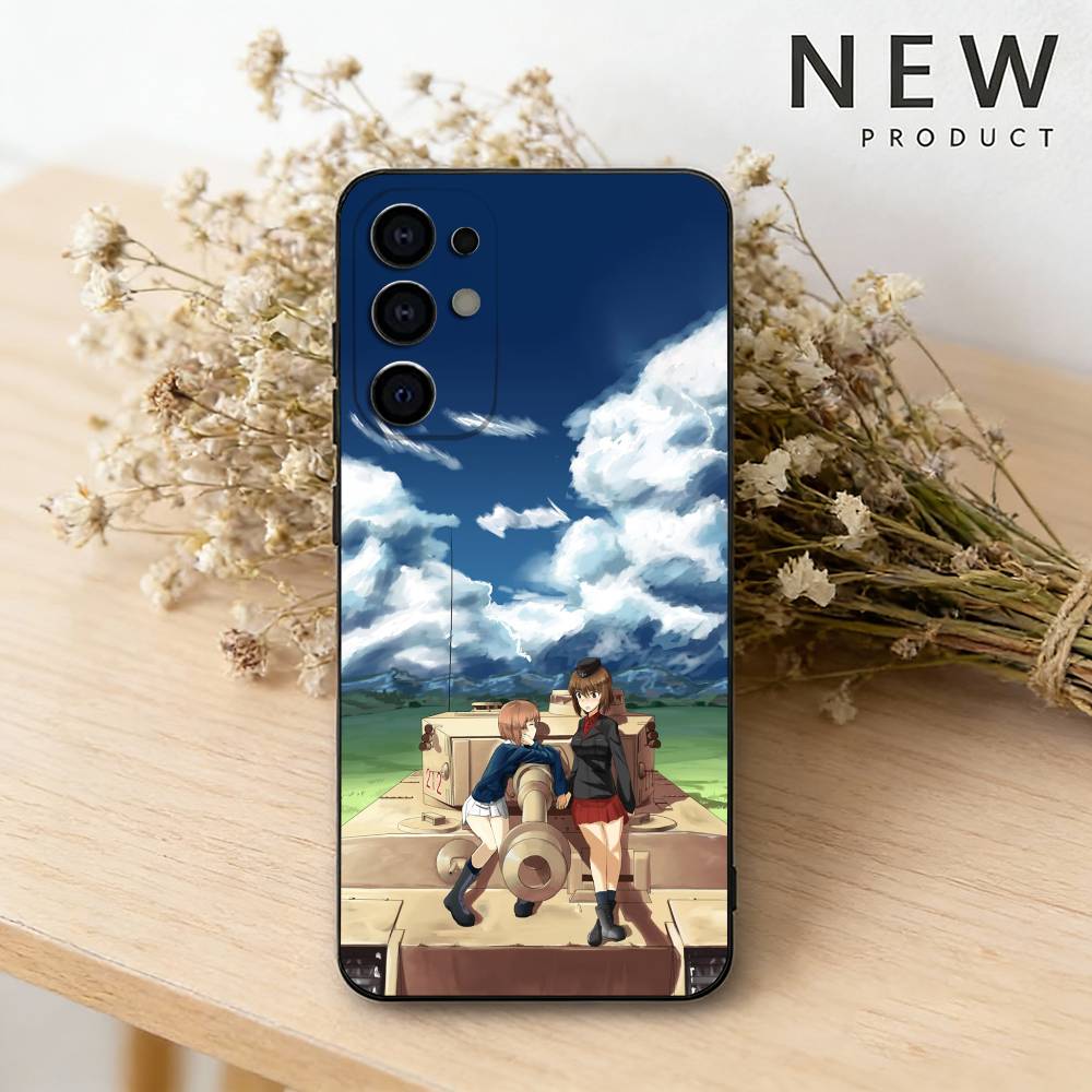 G-Girls U-Und Anime P-Panzer phone Case For Samsung S26,25,24,21,22,23,30,20,Ultra,Plus,Fe,Lite Black Soft Cover