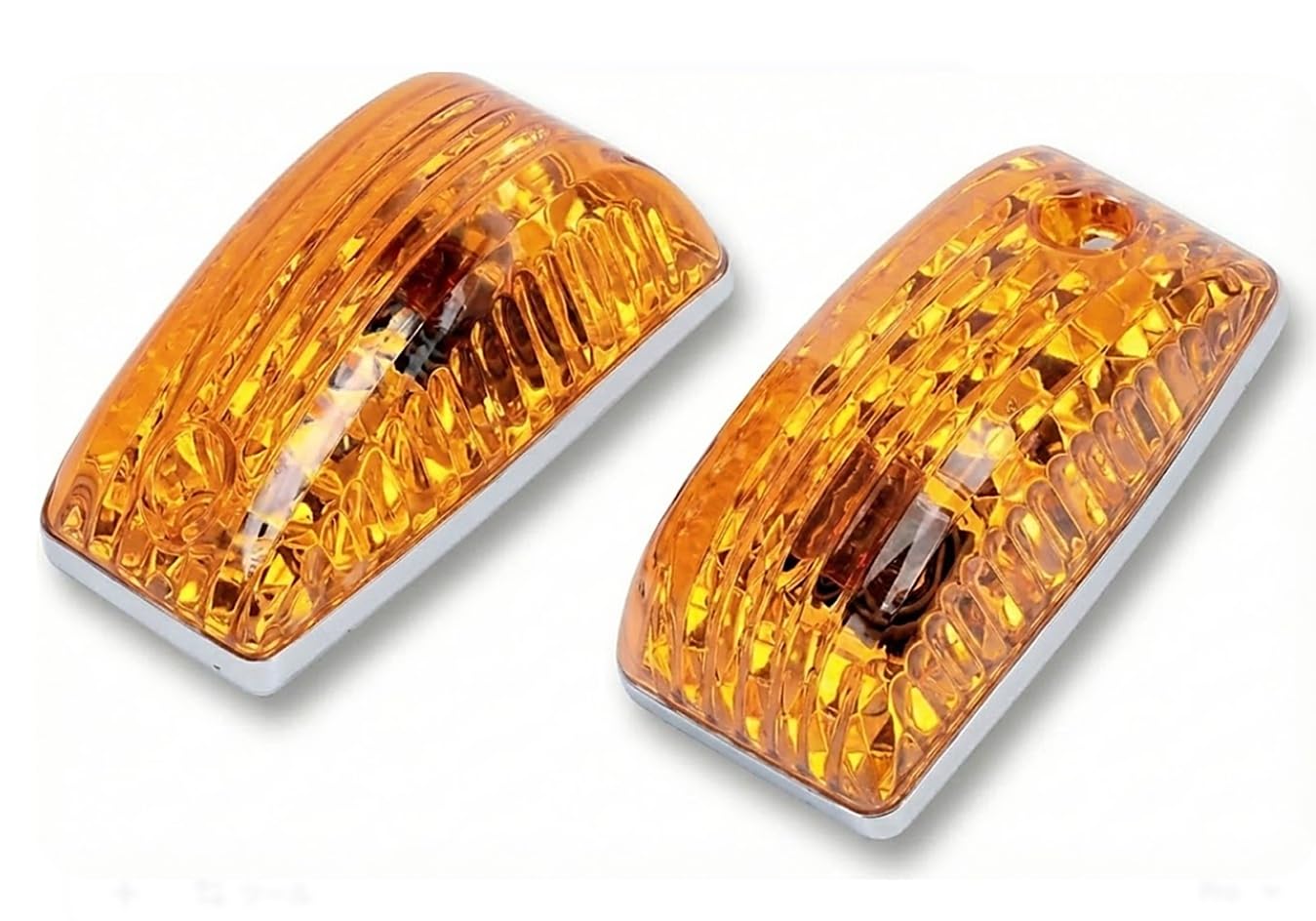 

Hino Profia Door Side Marker Signal Left and Right with Halogen for Ranger Dutro Grand Dump and Kei Trucks Lights/Turn Lamps, Set, Bulbs, TerraVy, янтарь