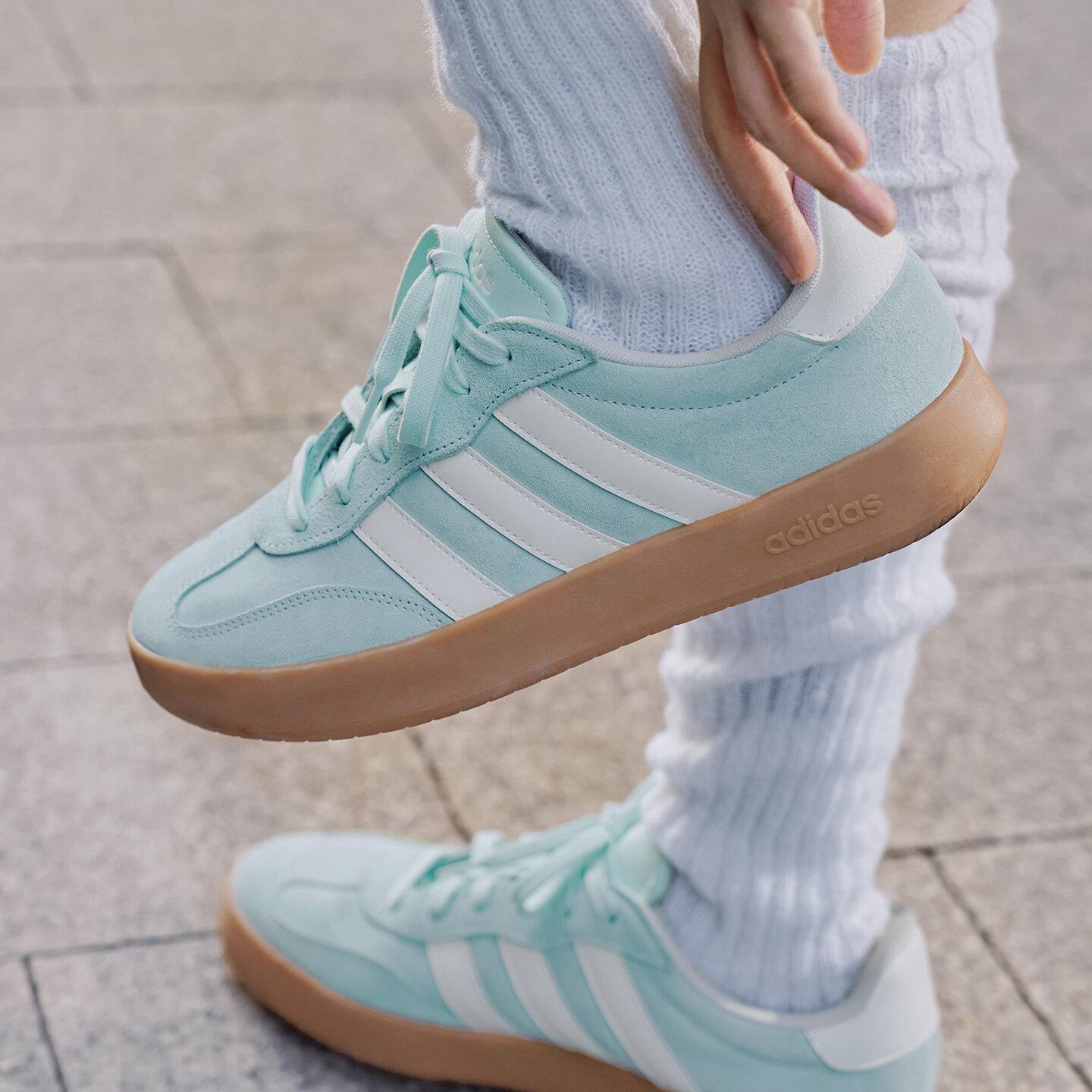 adidas Barreda Halo Mint Off White Gum 36