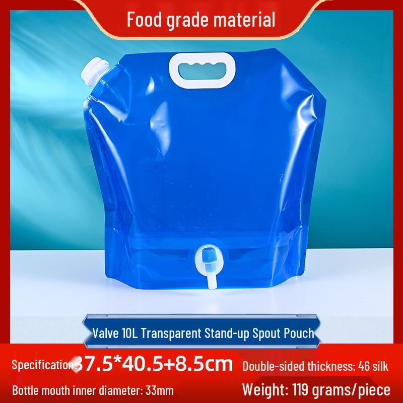 Large Capacity Foldable Water Bag for Camping, Hiking & Mountaineering