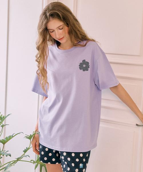 Seideu [Uni] Bloom Oversized Short Sleeve T-Shirt