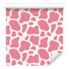 Wallpaper Cow Patches Coral, Soft Forms for Living Room and Bedroom 50x1000