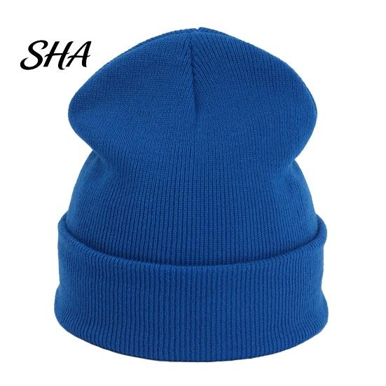 Daily Commuter Warm Gear Unisex Solid Color Knit Beanies, Classic Slouchy Skull Cap for Winter, Couple Matching Beanies Casual Headwear Men