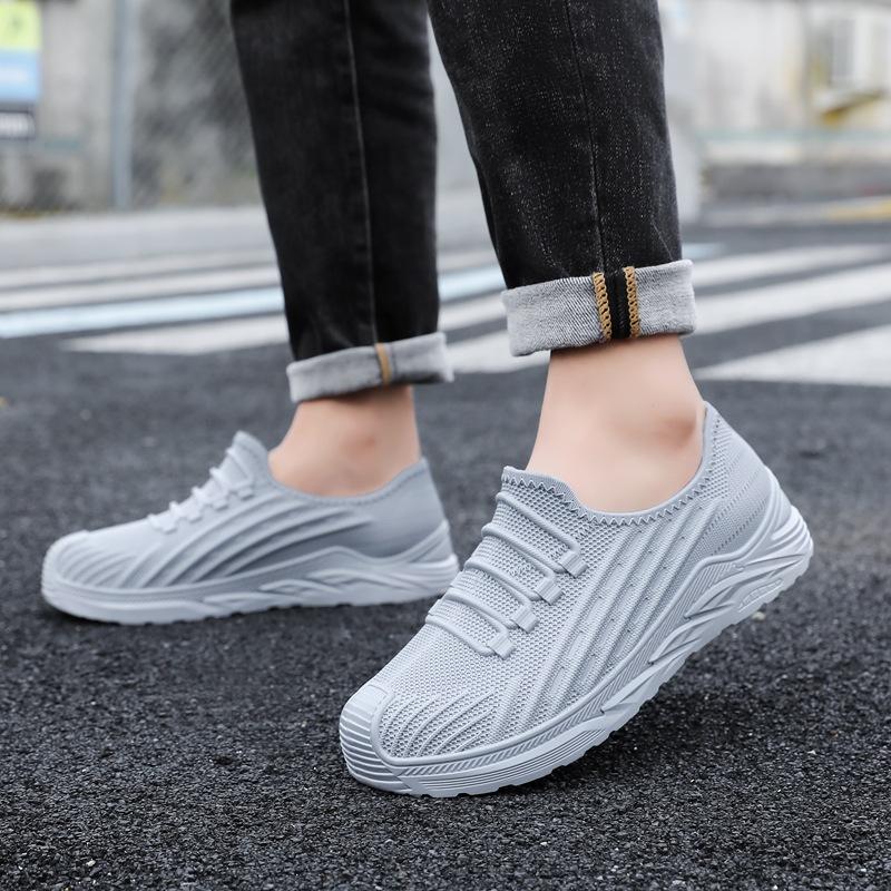 Outdoor Men Sports Rain Boots Ankle Waterproof Shoes Low Top Kitchen Shoes Fishing Shoes Slip On Anti-slip Wear-resistant Boots