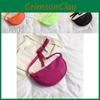 Trendy Black And Colorful Nylon Dumpling Bag For Women Stylish Everyday Shoulder Bag