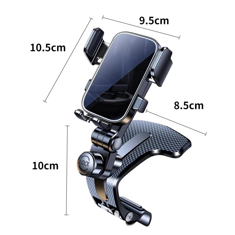 Mobile Phone Car Holder New Style Central Control Instrument PanelMulti-functional Car Universal Navigation Special Fixed Anti-s