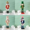 Christmas Wood Nutcracker Soldier Ornament Party Kitchen Decor Present