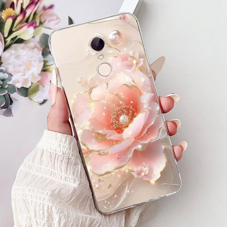 For Xiaomi Redmi 5 Plus Case Cute Cat Lion Painted Cover Soft Silicone Phone Case For Xiaomi Redmi 5 Redmi5 Plus Back Cover Bags