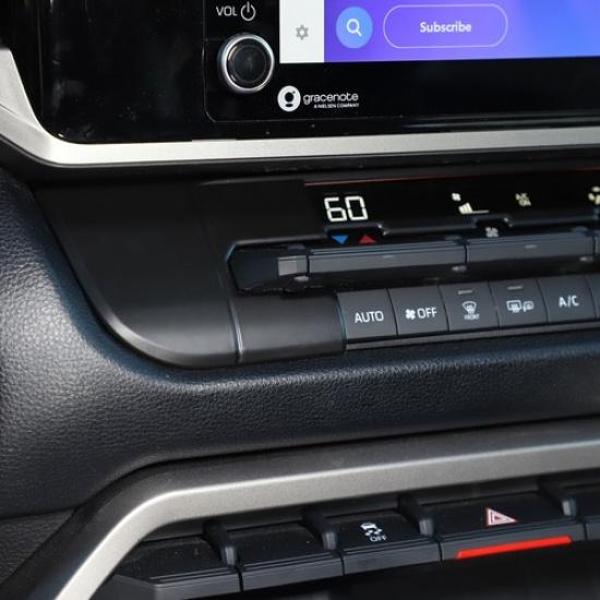 Matte Black ABS Console Air condition Panel Cover Trim for Toyota Tundra -24