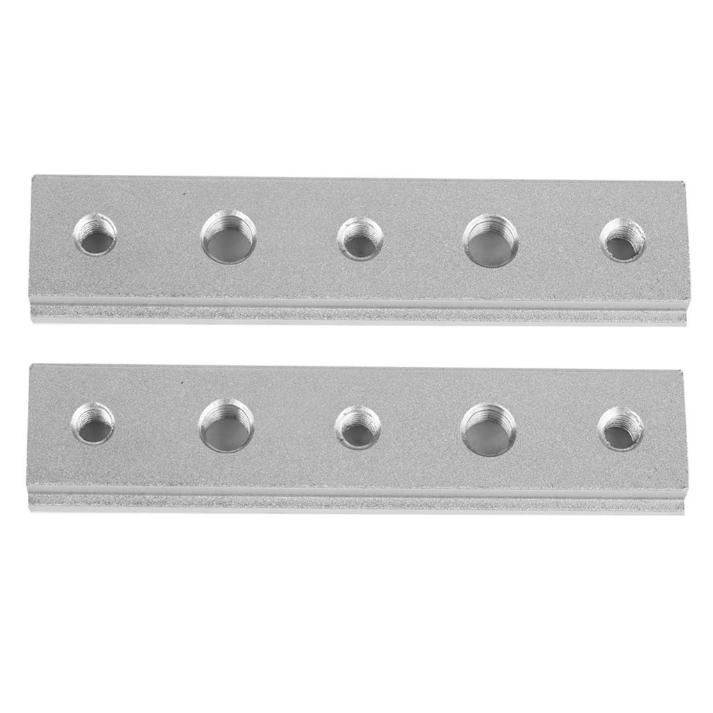 2Pcs T Slot Miter Track Jig 30 45 Type 100mm Aluminum Alloy Power Tool Accessory Jigs Rail Miter Bar Woodworking Tools