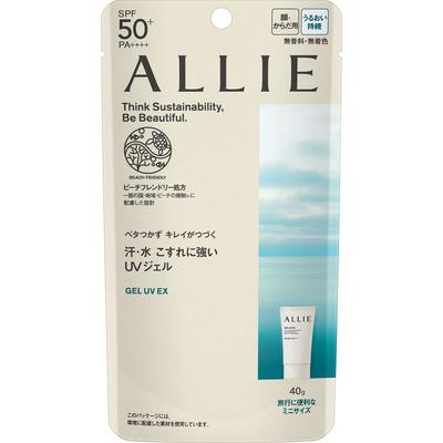 Ally Chrono Beauty Gel UV EX 40g Protetor Solar Para rosto e pescoço, após preparar a pele com cosméticos básicos, aplique uma quantidade adequada uniformemente