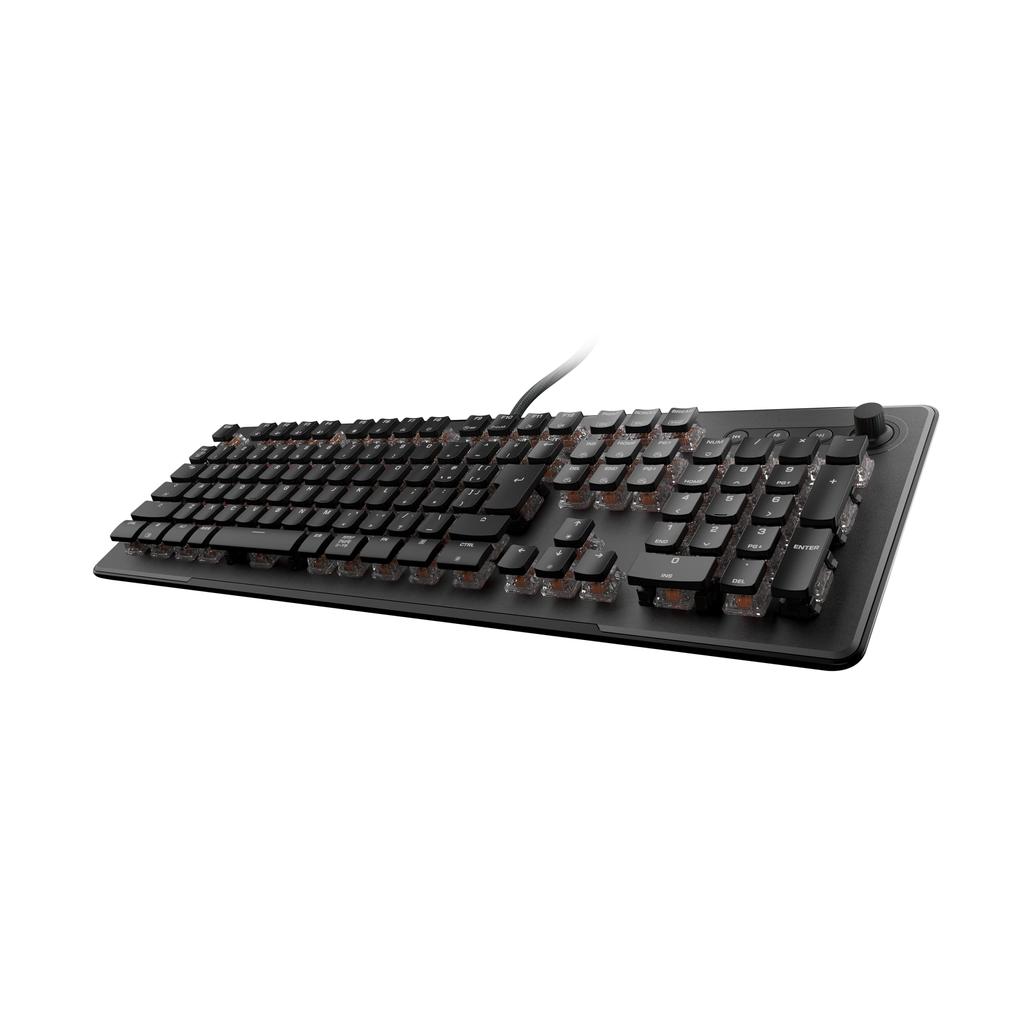 ROCCAT Vulcan II Max JP Gaming Japanese Customizable Translucent Volume Dial Japanese Keyboard, Layout, Wired, Black, Optical, Linear, Quiet,