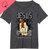 Hot Sale Camisetas Gym Jesus Worlds Best Deadlifter Christian Workout Unisex TShirt Crewneck Vintage Graphic T Shirts