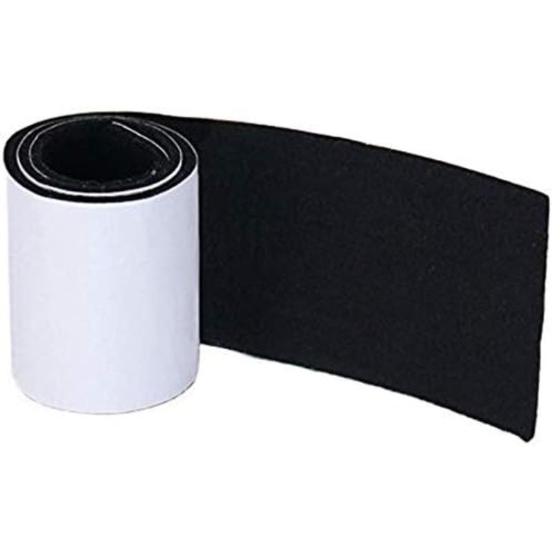 

Self Adhesive Felt Tape Black Furniture Felt Strips Hard Surface Protector Polyester Felt Strip Roll DIY Shape Sliding Pad Tape