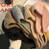 Korean Style Knitted Flying Cap Ear Protection Woolen Crochet Cap Fashion Beanie Hat  Girls