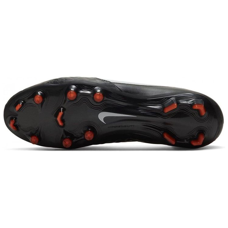 Nike Tiempo Legend 8 Elite FG Nero Arancione Totale Scarpe da Ginnastica da Uomo Bianco CI7587-018