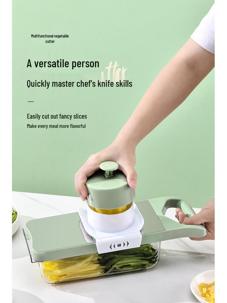 Multifunctional Kitchen Vegetable and Potato Slicer Grater Cutter