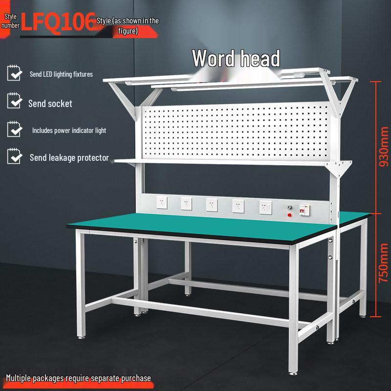 Double-Sided Anti-Static Workbench for Welding & Inspection