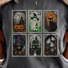 Spooky Halloween Stamp T-Shirt | Vintage Postcard Graphic Tee
