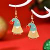 2025 Christmas Cartoon Candy Tree Earrings - Unique European & American Design