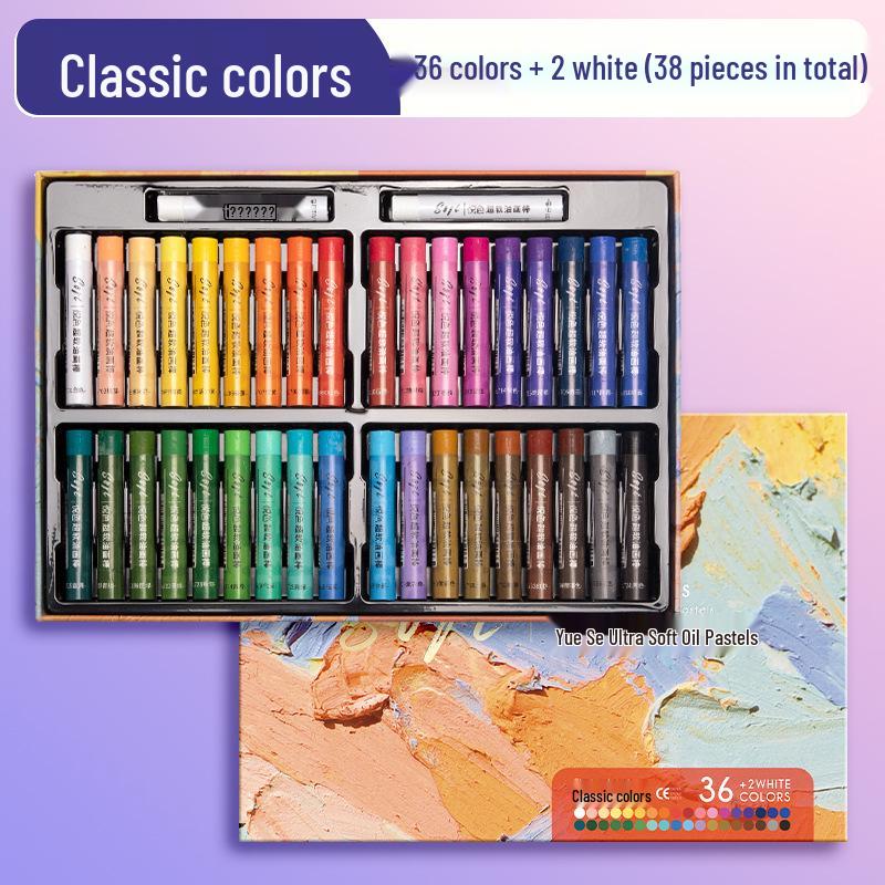 Super Soft Oil Pastels: Vibrant Colors, Safe & Odorless for Kids