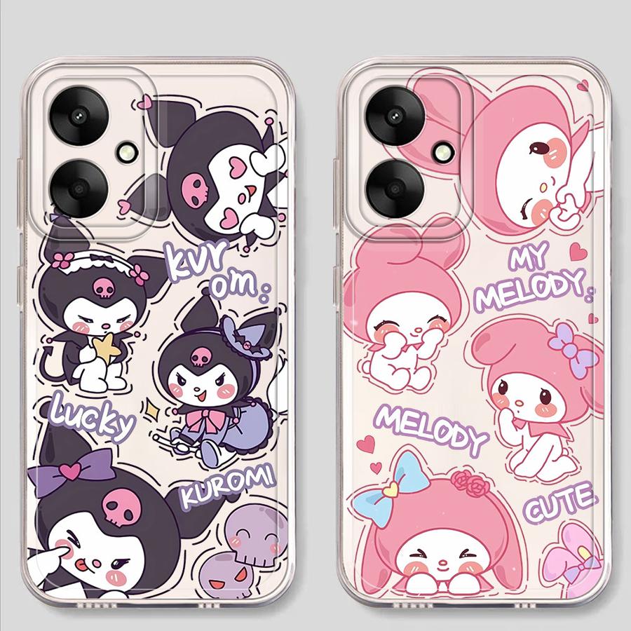 Case for Xiaomi Mi 11T Pro 11 Lite Soft Phone Cover Sanrio Hello Kitty Melody