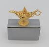 Aladdin's Magic Lamp Mini, Small Golden Object, 11.5 X 4 X 7.5cm, Souvenir, Prize, Gift, Fun Item