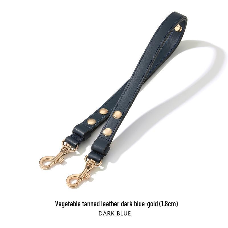 MHS-C-38 Adjustable Three-Speed Brown Women's Underarm Bag with Rivet Shoulder Strap, 26 Wash Bag Transformation.