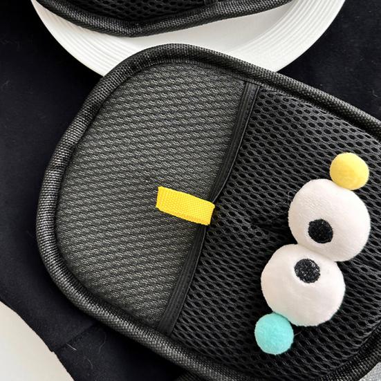 Tierhaarentfernungshandschuhe Elektrostatische Tierhaarentfernungshandschuhe für Couch Teppich Autositz Cartoon-Design Wiederverwendbarer Pflegehandschuh für Katzen Hunde