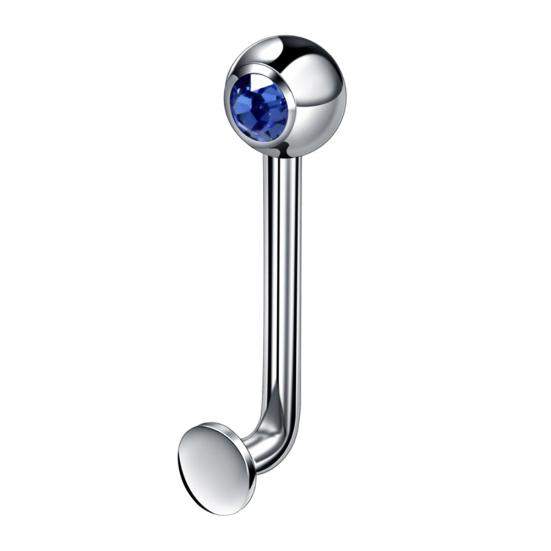1Pc Steel Fashion Stainless Ring Genital Vertical Barbell Body Piercing Jewelry Gift