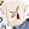 Attack On Titan Top Tees Female Graphic Harajuku  Hip Hop Kawaii Y2k Anime Tshirt Punk Hip Hop Trendy Pastel Psychedelic Grunge