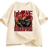 I Love Big Black Rooster Funny Chicken Tshirt 2026 Summer Mens Womens Luxury Casual Fashion Harajuku Oversized Tshirt