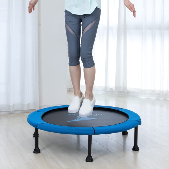 Aerolife Home Jumping Tichá Skládací Trampolína Nosnost Testována Veřejnou Institucí v Japonsku pro Zatížení 500 kg Domácí Mini Trampolína pro