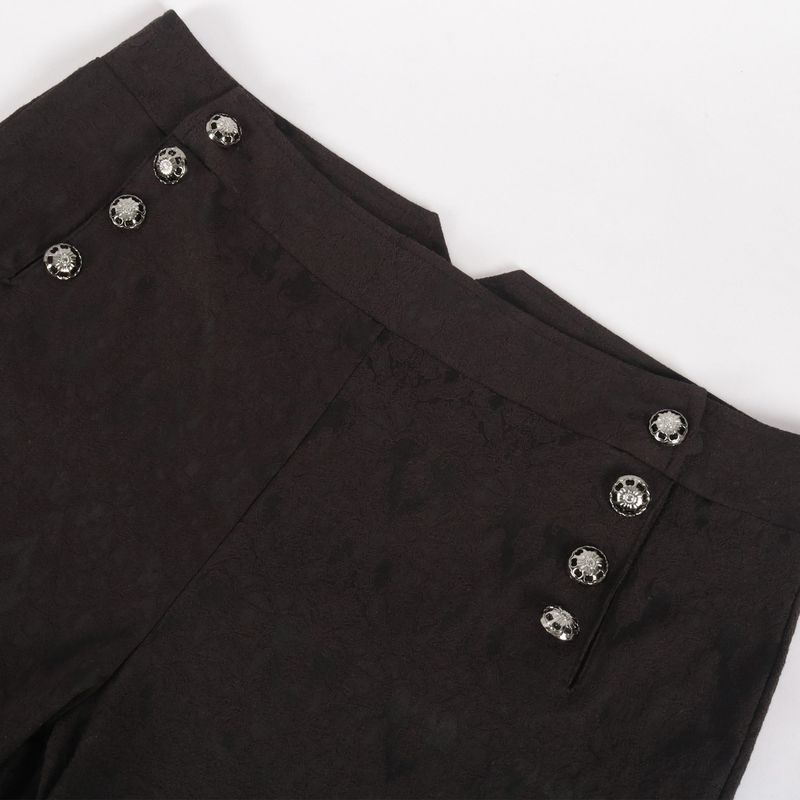 Foreign Trade European and American Men's Trousers Steampunk Retro Uniform Suit Outer Pants Punk Vintage Pants.