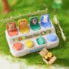 Cartoon Animals Peekaboo Switch Box Button Animal Sensory Toy Pop-up Animals Toy  Children