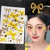 Dopamine Makeup Heart Stickers: Colorful Face & Nail Decorations for Festivals