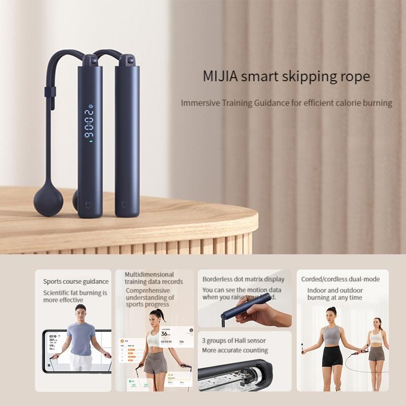 Smart Skipping Jump Rope Digital Counter With App Adjustable Calorie Calculation Sport Fitness Professional Rope