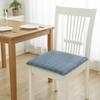 Square Seat Cushion with Strap Chair Mat Practical Japanese Cotton Chair Cushion  Four Season