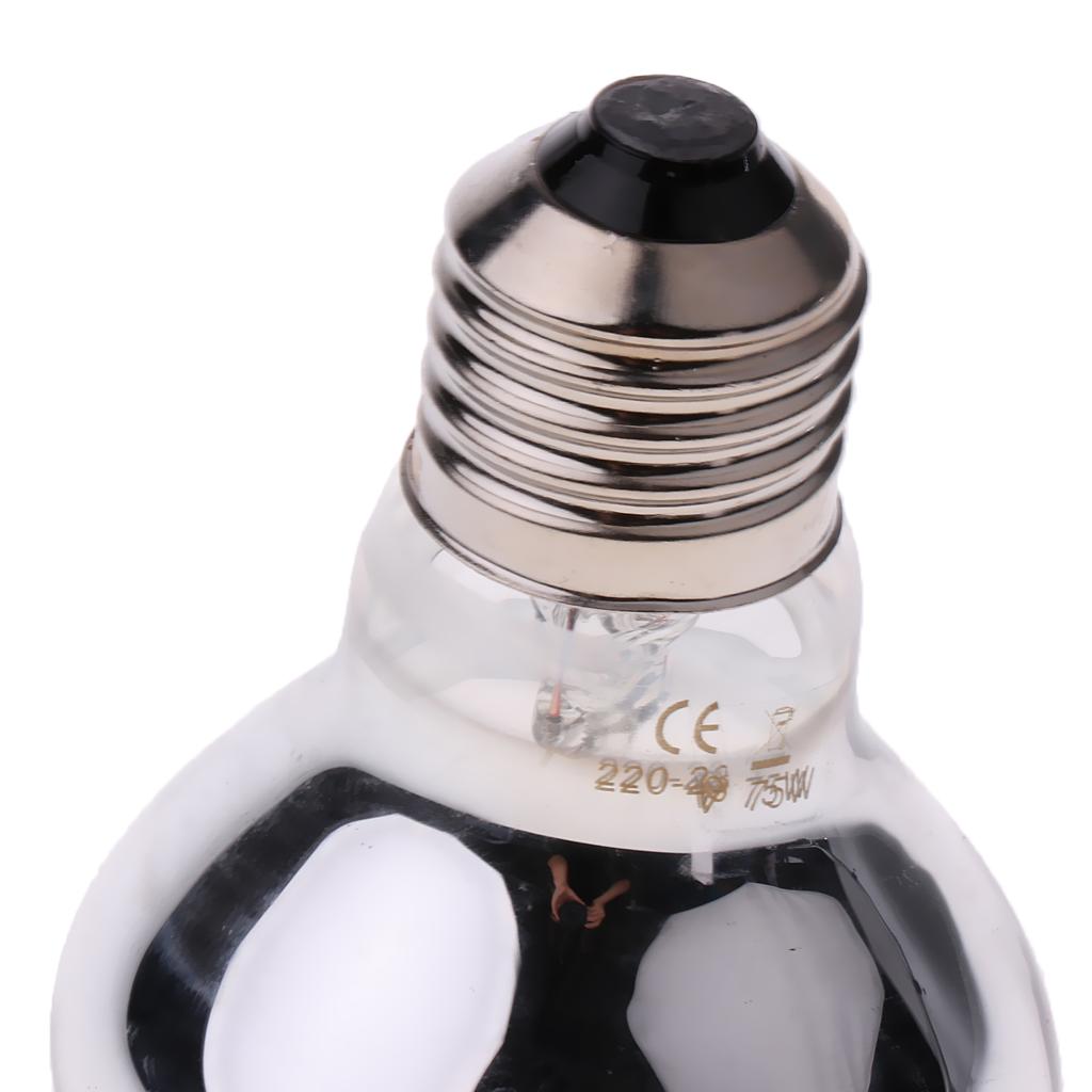 Terrarium Reptile Bulb E27 Infrared Heating Lamp for Reptile Animals